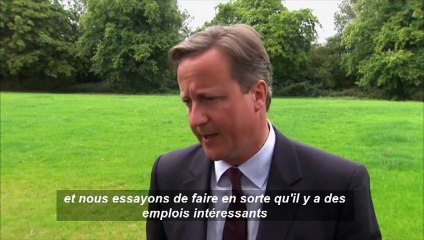 David Cameron ne souhaite pas accueillir davantage de réfugiés