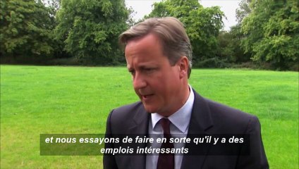 David Cameron ne souhaite pas accueillir davantage de réfugiés
