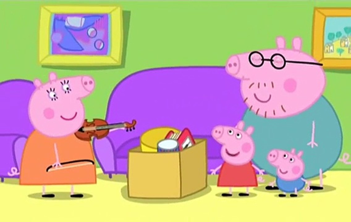 Peppa Pig En Français S1x21 Les Instruments de musique