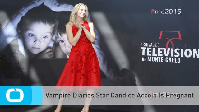 Vampire Diaries Star Candice Accola Is Pregnant