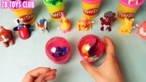 Kinder surprise Eggs Frozen Peppa Pig Play Doh Spongebob Hello Kitty Toys