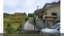 ROMA, GUIDONIA MONTECELIO   PRIVATO  TERRENO EDIFICABILE MQ 1285 EURO 140.000