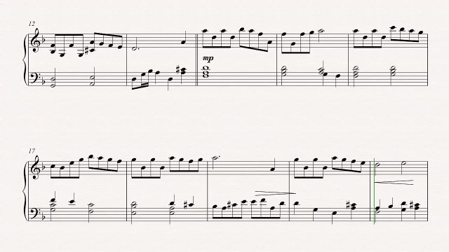 Piano - Schindler’s List Theme - John Williams - Sheet Music, Chords, & Vocals