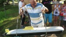VIDEO. Joué-lès-Tours : bateaux et sous-marins électriques au lac des Bretonnières