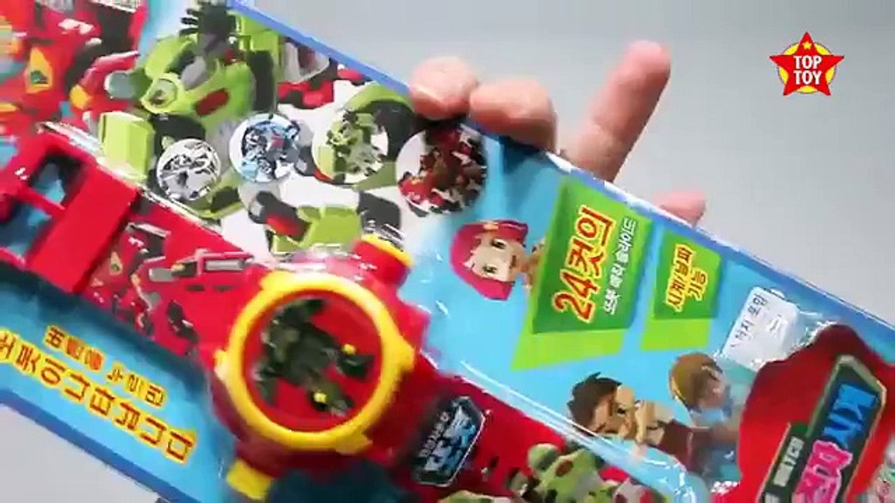 Change your car or robot cartoon magic slide watch video Tobot Toys робот Игрушки の Lawson ボ ッ ト お も