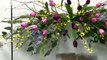 How To Make A Spring Flower Swag Using Silk Flowers