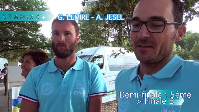 Championnats du monde Aiguebelette 2015 - Demi-finale LTAMix4+