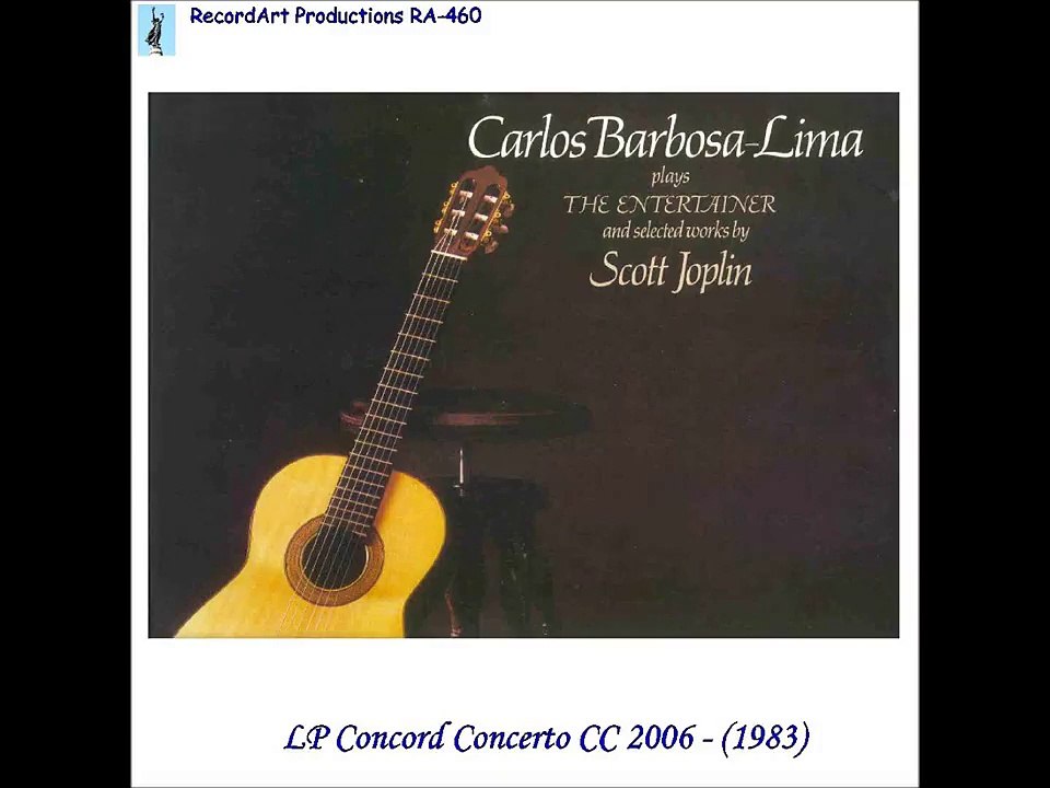 Carlos Barbosa Lima play Scott Joplin "The entertainer"