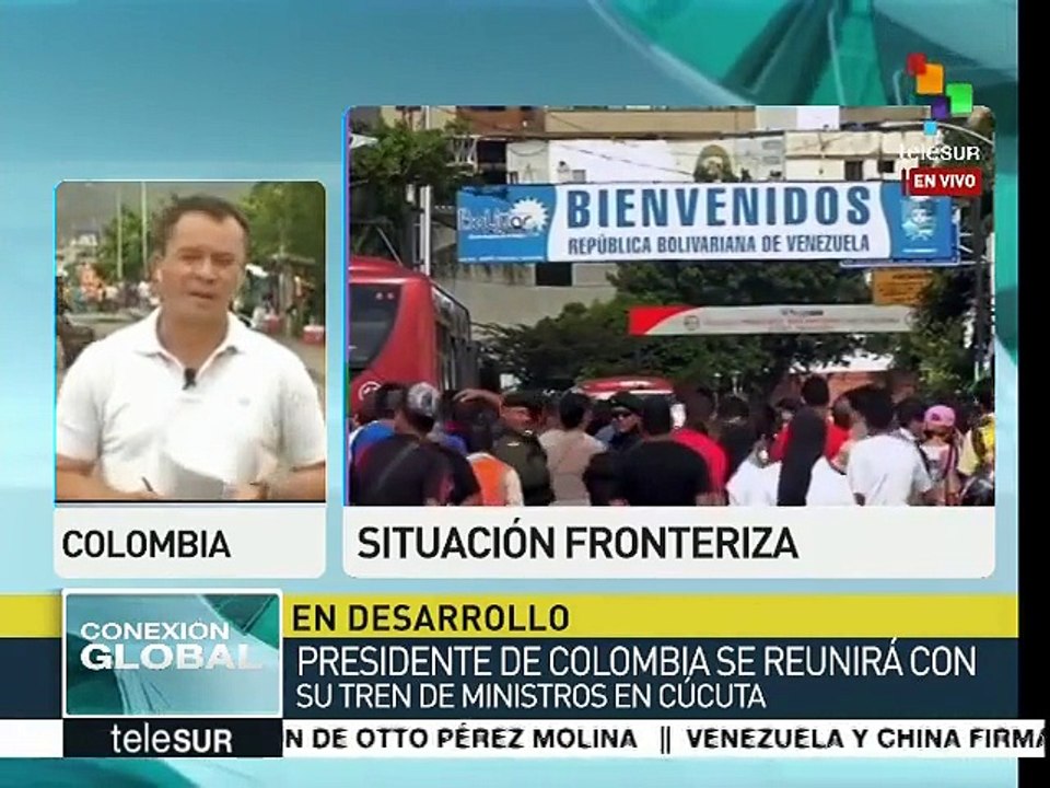 Colombia: Juan Manuel Santos se reunirá con ministros en Cúcuta