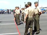 Golden Bear Nationals Drill Meet: Oceanside High School Armed Drill Team Inspection