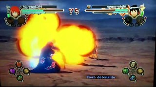 Naruto UNS 2 Sasori vs RockLee Ranked Match #1 HD
