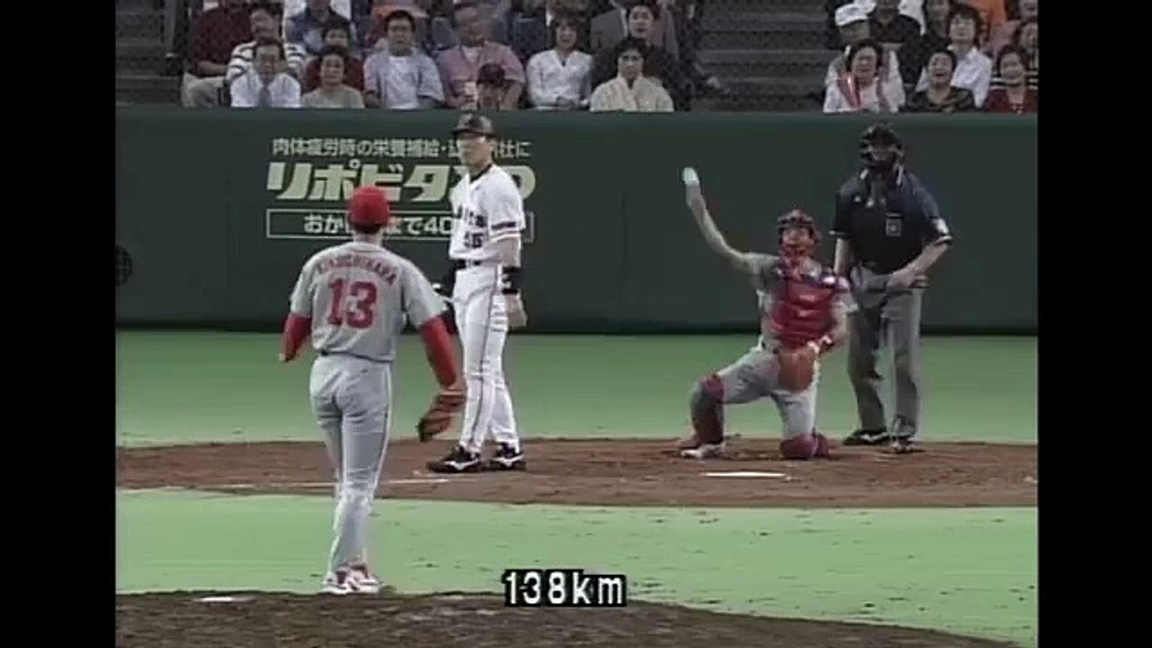 2001_09_27 松井秀喜 初の3打席連続ホームラン
