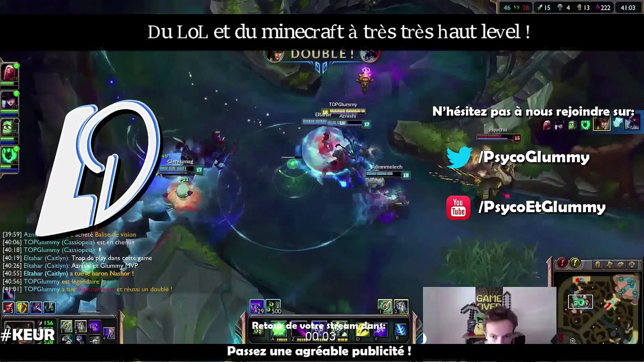 Rediffusion soirée MGS5 - Psyco&Glummy