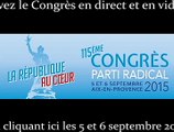 Le direct du 115ème Congrès du Parti Radical à Aix en Provence