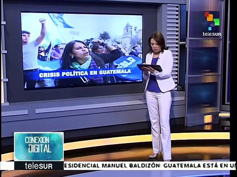 Guatemaltecos piden en redes sociales juicio contra Pérez Molina