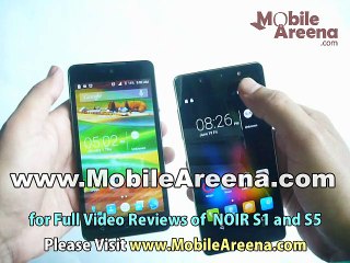 QMobile Noir S5 Vs Noir S1 Comparison Video