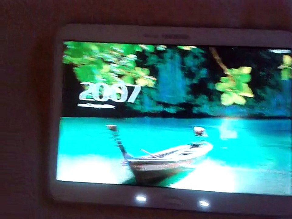 ecran qui scintille galaxy tab 3