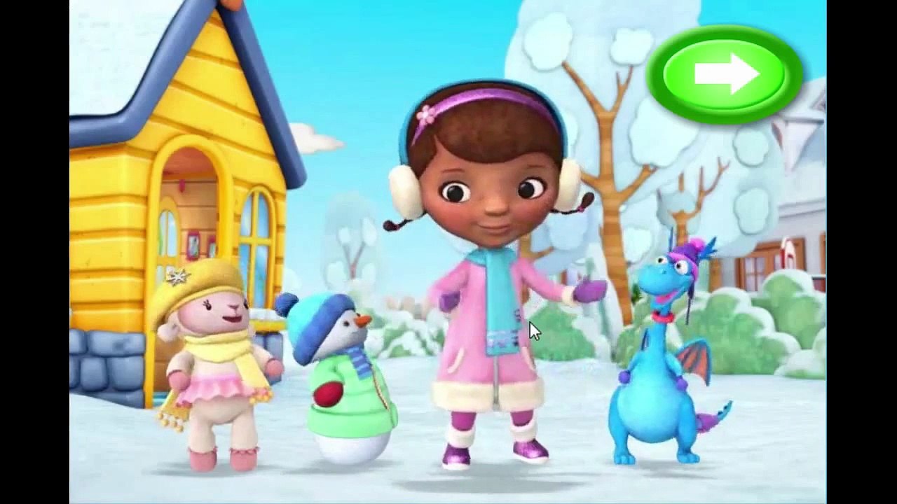 Doc McStuffins Full Game Episode of Snowman Roll-Up - Complete Walkthrough - Cartoon for K