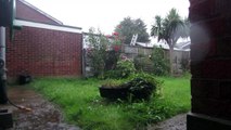 Tropical / Very Heavy Rainfall in the UK. Calming Sounds. Canon IXUS 145 camera test.