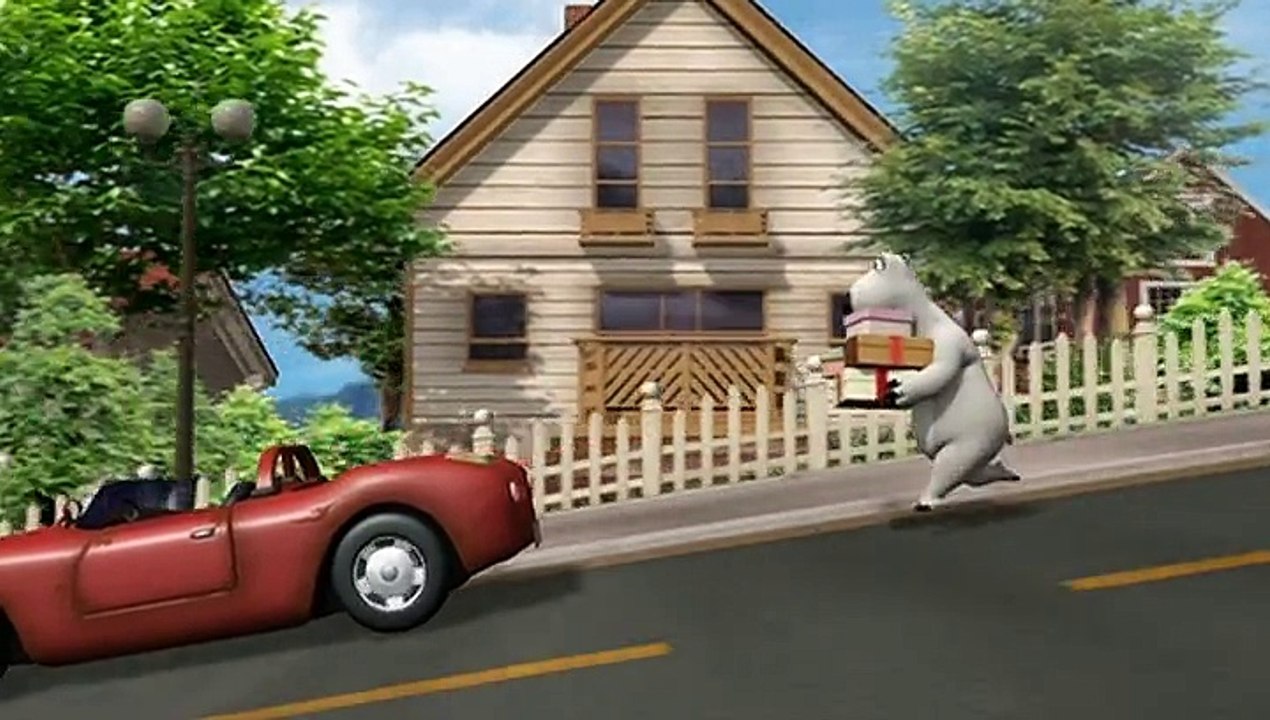 bernard bear 26 - The Car