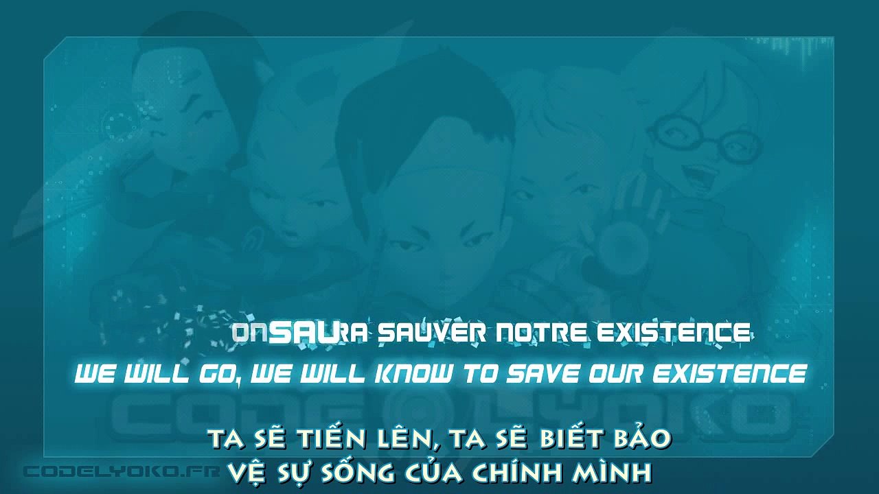 [Vietsub- Engsub- French ] UN MONDE SANS DANGER- Julien Lamassonne ( Code Lyoko OST )