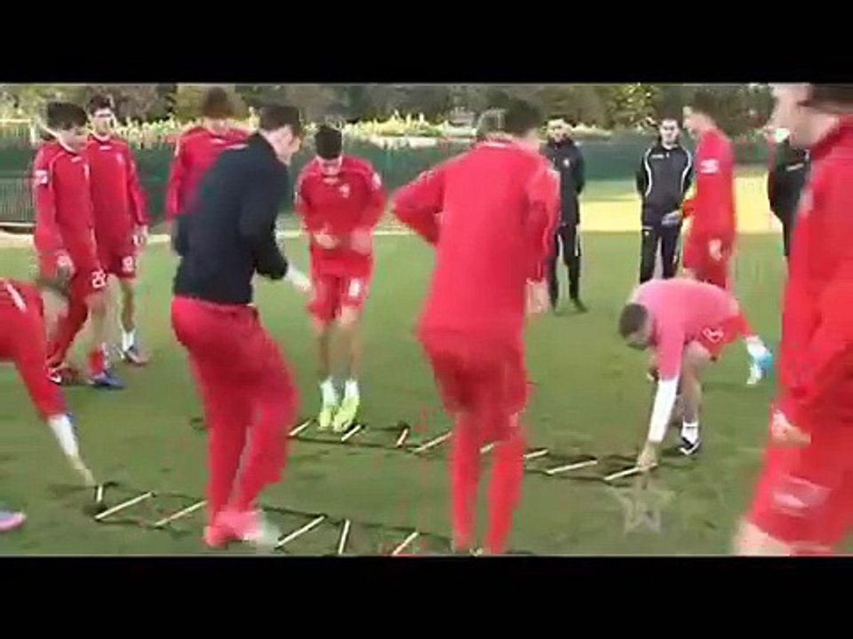 Ćiro Blažević - Psuje na treningu NK Zagreba