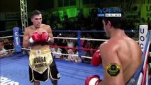 Nocaut furioso: Alan Castaño sacó a Oscar Pérez del ring a los golpes