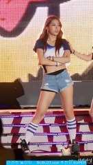 ­  140801 부산바다축제 와썹(wa$$up) - nom nom nom 지애 직캠 3