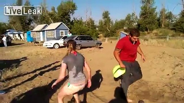 Racist russian girl: You are all churki, and i am russian, blyad!