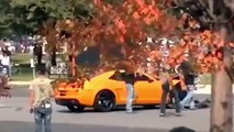 Transformers 3 Bumblebee Camaro-Disruption while filming in DC