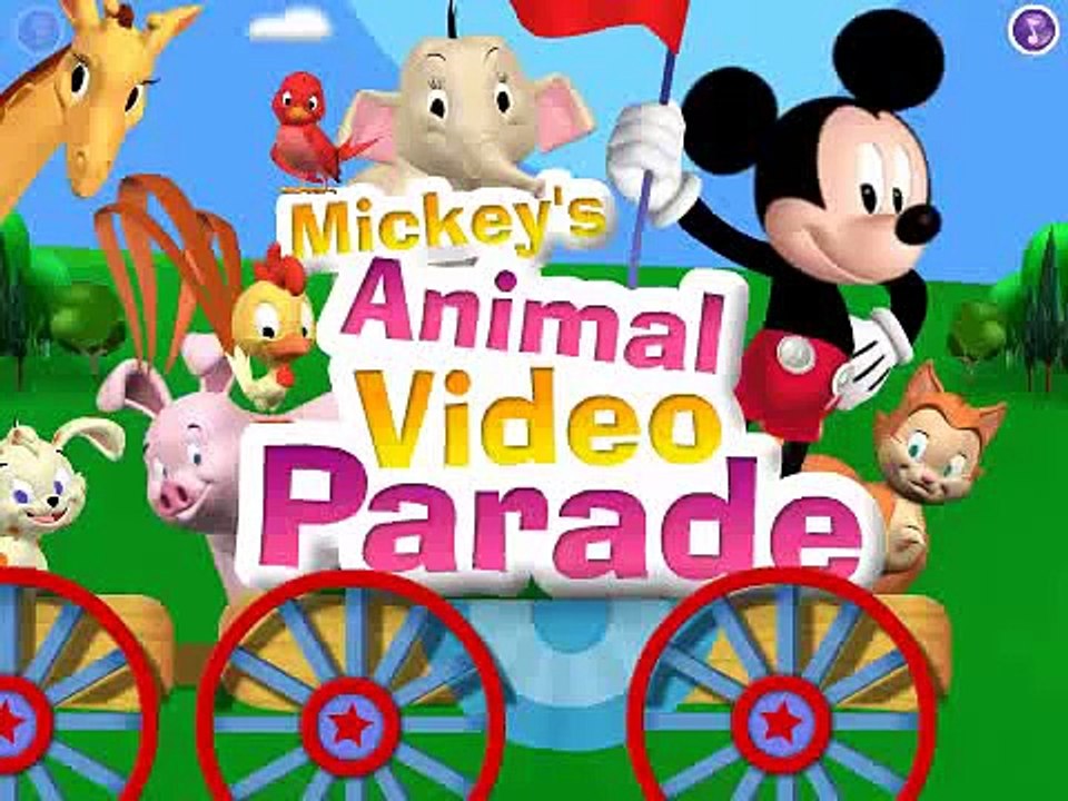 Mickey Mouse as producer in Clubhouse lining up a lot of animals and make a great video of