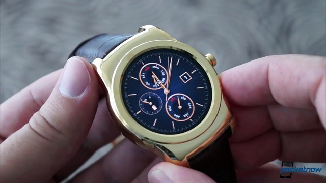 LG Watch Urbane Luxe_ Hands-On with the Golden Smartwatch
