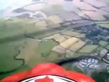 Aerobatic practice leads to crash (cockpit camera view)