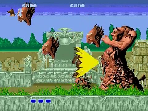 Altered Beast (1988) - Sega Genesis / Megadrive walkthrough