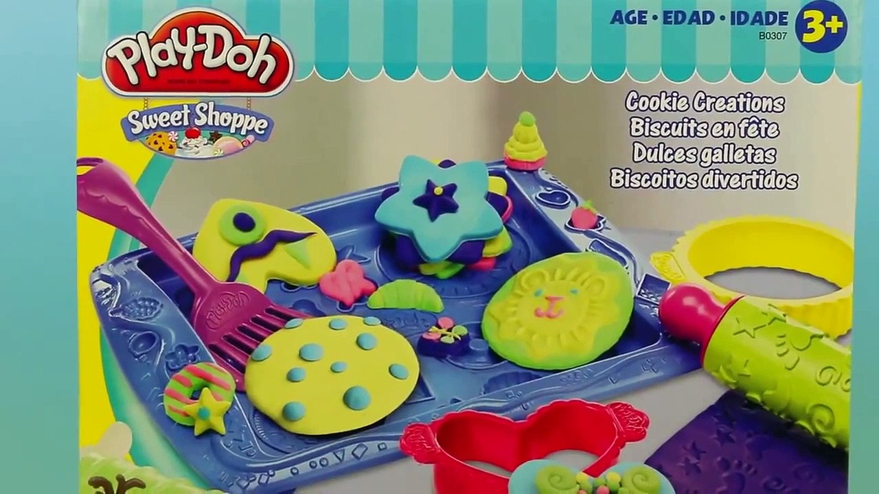 NEW PLAY DOH Cookie Creations  Frozen Olaf Peppa Pig Mickey Mouse TMNT Ninja Turtles Playdough Food