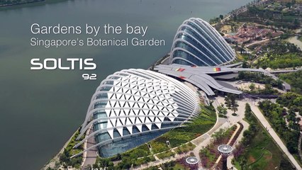 Gardens by the bay - Soltis 92 retractable screens