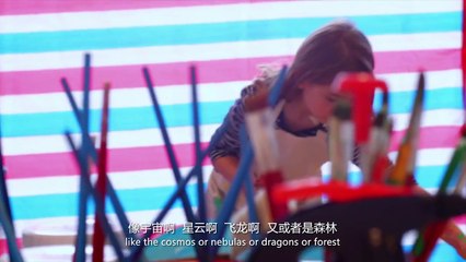 Aelita Andre and James Warhola painting in Chengdu: Mini Documentary