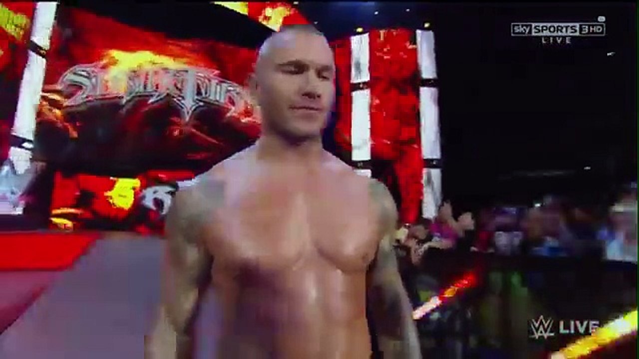 Randy Orton vs John Cena - Raw Latino HD