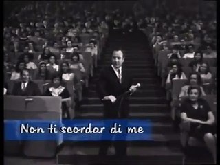Claudio Villa - Non ti scordar di me (live)