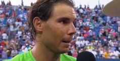 USO'15 R2 Nadal vs. Schwartzman / Last game & On-court interview