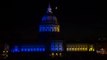 San Francisco City Hall 100 LED Light Show - Time Lapse Interval Record