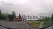 Head-on collision caught on dash-cam (Truck vs. Van)