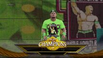 Night of champions united states championship Seth Rollens vs John Cena