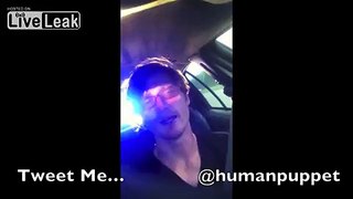 Cop GIves ticket for driving Motherfucker car