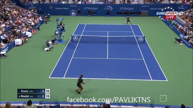 Rafael Nadal vs Borna Coric Highlights US OPEN 2015