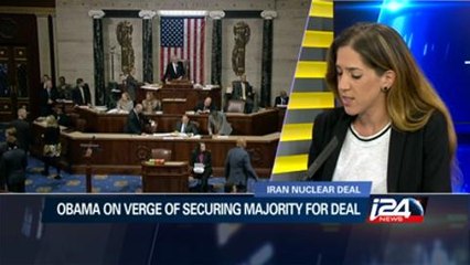 Only one senator away from securing majority for Iran deal