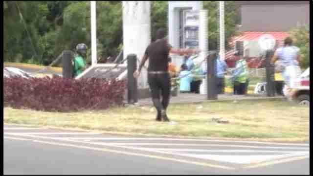 Un hombre dispara dos veces durante una manifestación en Nicaragua