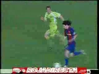 Golazo Messi (a lo Maradona)  BarÃ§a-Getafe
