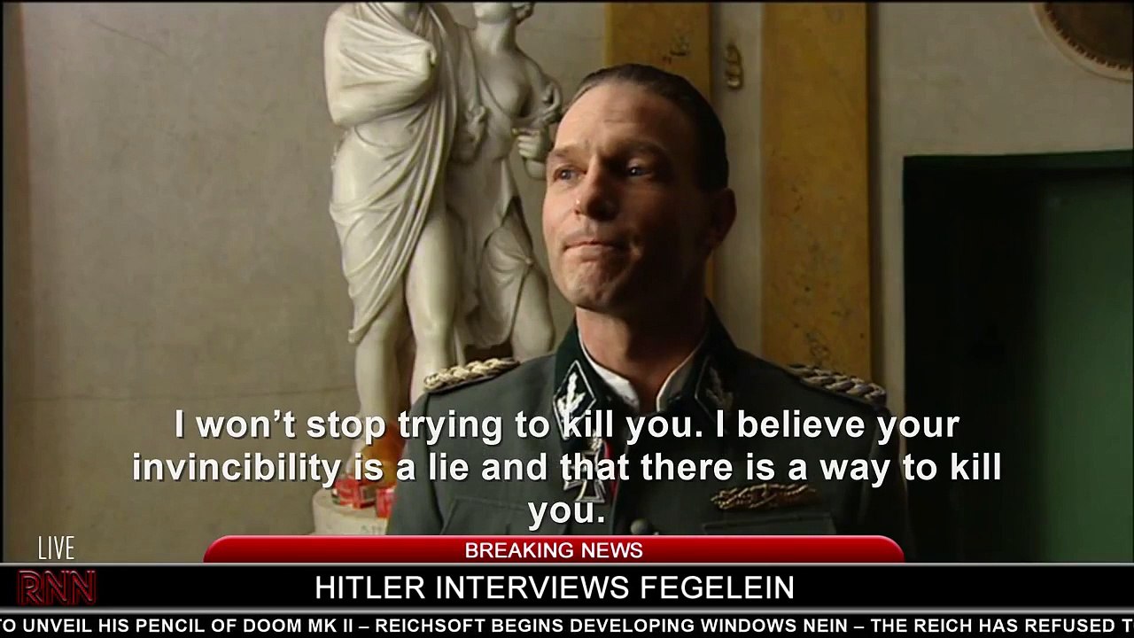 Hitler interviews Fegelein