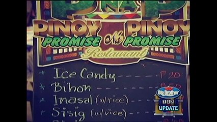 PBB 737 Update: Housemates' foodfest business